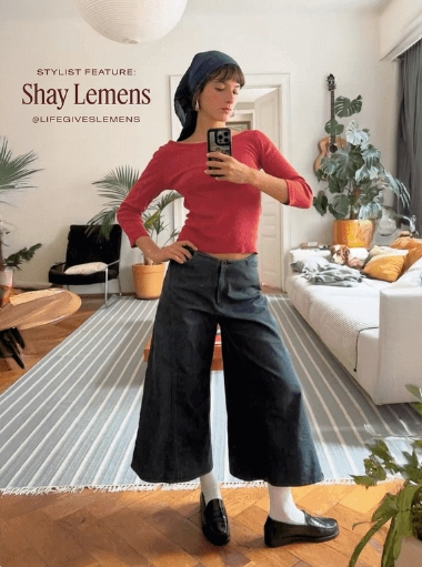 Stylist feature: Shay Lemens mirror selfie