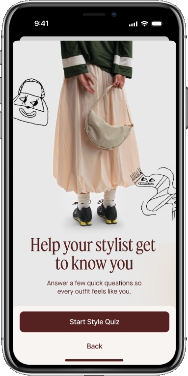 Portal style quiz that learns your personal taste